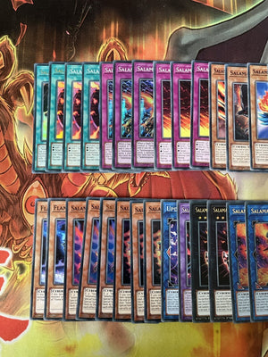 Deck Salamangreat Yugioh 36 Cards (back)