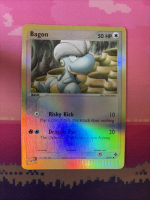 Pokemon Card Bagon Ex Dragon Reverse Holo 50/97 Near Mint
