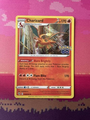 Pokemon Card Charizard Pokemon Go Holo Rare 010/078 Near Mint