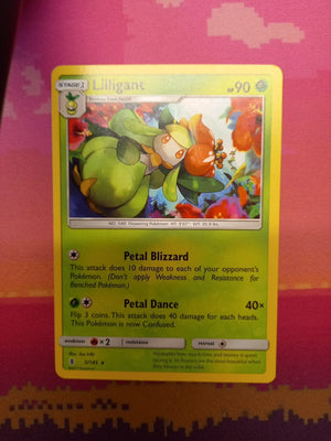 Pokemon Card Lilligant Guardians Rising Rare 5/145 Near Mint
