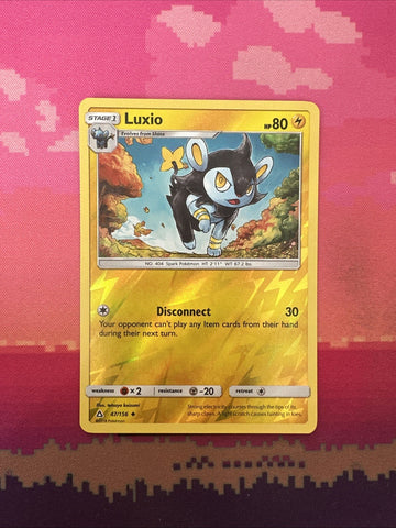 Pokemon Card Luxio Ultra Prism Reverse Holo 47/156 Near Mint