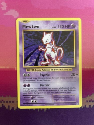 Pokemon Card Mewtwo Evolutions Rare 51/108 Near Mint