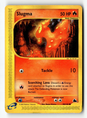 Pokemon Card Slugma (98) LP Skyridge 98/144