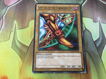 LDK2-ENY08 LEFT LEG OF THE FORBIDDEN ONE Common 1st Edition Yugioh