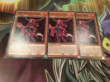 OP11-en015 Fortune Lady Fire x 3 Playset Yugioh