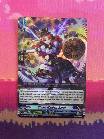 Steam Maiden, Barni | D-BT05/024 RR | Dark States | Cardfight Vanguard TCG