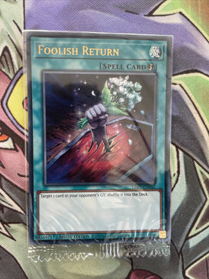 LART-EN042 Foolish Return SEALED Ultra Rare 1st Edition NM Yugioh Card