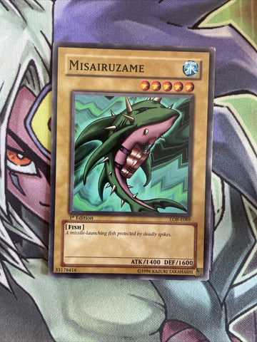 LOB-E089 Misairuzame Common 1st Edition NM Yugioh Card