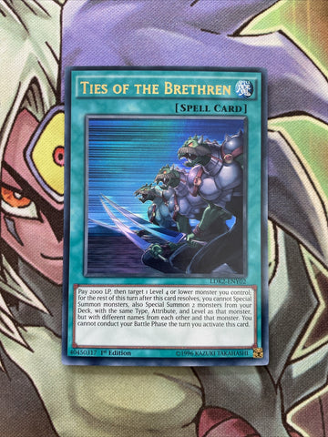 LDK2-ENY02 Ties of the Brethren Ultra Rare 1st Edition NM Yugioh