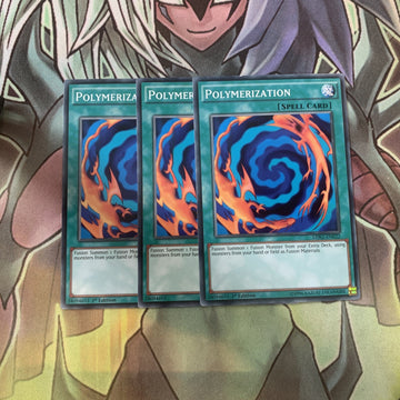 LDK2-ENK22 x3 Polymerization Common Excellent Condition Yugioh