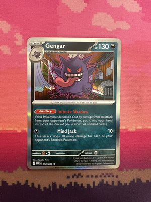 Pokemon Card Gengar Holo Perfect Order Rare 050/088 Near Mint