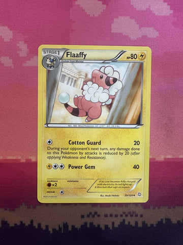 Pokemon Card Flaaffy Dragons Exalted Uncommon 39/124 Near Mint