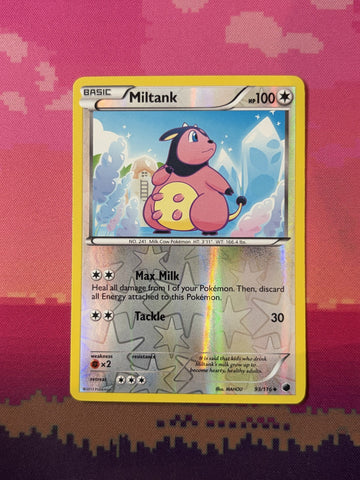 Pokemon Card Miltank Plasma Freeze Reverse Holo 93/116 Near Mint