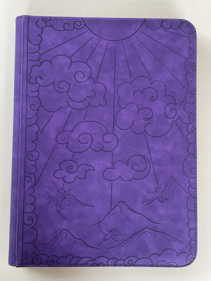 Twintraders EXCLUSIVE 9 Pocket BINDER ‘Dragon’s Descend’ Purple Colour Pokemon
