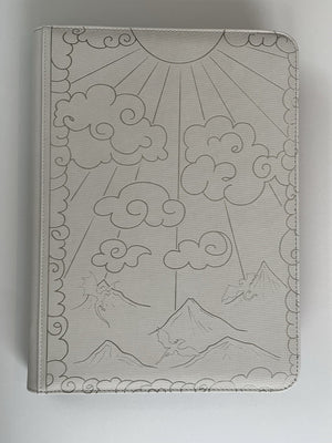 Twintraders EXCLUSIVE 9 Pocket BINDER ‘Dragon’s Descend’ Grey Colour Pokemon