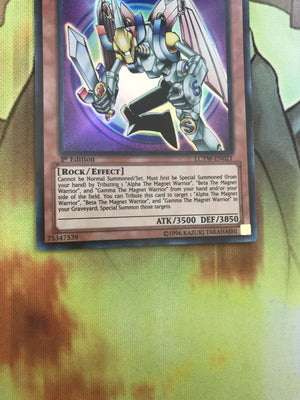 LCYW-EN021 - Valkyrion the Magna Warrior - Super Rare - 1st edition - YuGiOh! (back)