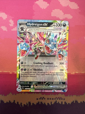 Pokemon Card Hydreigon ex 119/191 Double Rare Surging Sparks Near Mint