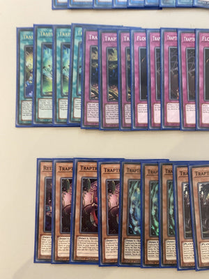 Deck Traptrick Yugioh 42 Cards (back)