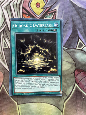 AGOV-EN063 Ogdoadic Daybreak Common 1st Edition NM Yugioh MISPRINT