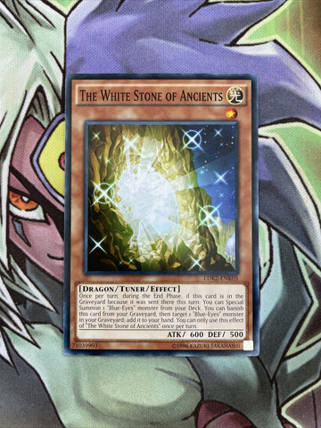 LDK2-ENK05 The White Stone Of Ancients Common Unl Edition NM Yugioh Card
