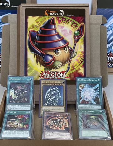 200 Yugioh Cards Joblot Bundle Holo Ultra Rare Blue-Eyes Magician Xmas Gift (back)