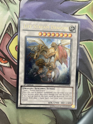 EXVC-EN038 Life Stream Dragon Ultimate Rare 1st Edition NM Yugioh Card