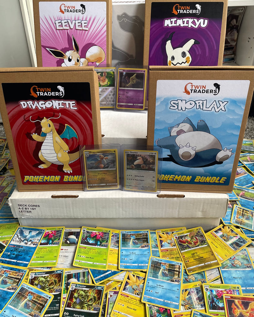 100 Pokemon Cards Bundle HOLO/REVERSE DRAGONITE Including Holo V VMAX