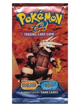 Team Magma vs Team Aqua booster pack
