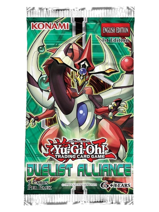 Duelist Alliance booster pack