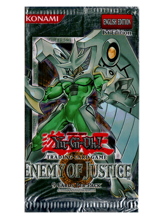 Enemy of Justice booster pack