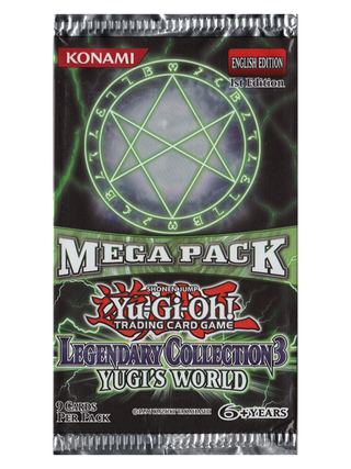 Legendary Collection 3: Yugi's World (Mega Pack) booster pack