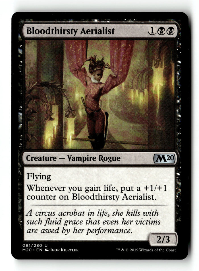MTG Bloodthirsty Aerialist Core Set 2020 LP Magic The Gathering