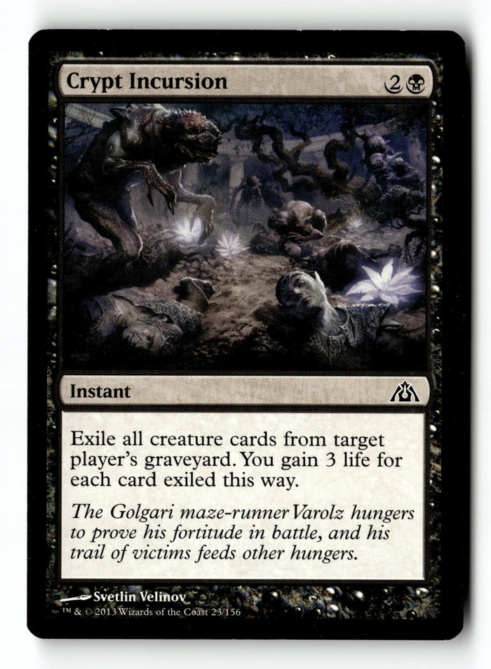 MTG Crypt Incursion Dragon's Maze LP Magic The Gathering