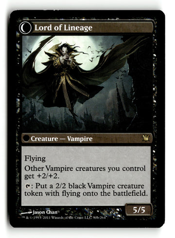MTG Vampire Lacerator Duel Decks: Sorin vs. Tibalt LP Magic The Gathering (back)