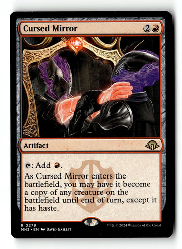 MTG Cursed Mirror Modern Horizons 3 LP Magic The Gathering