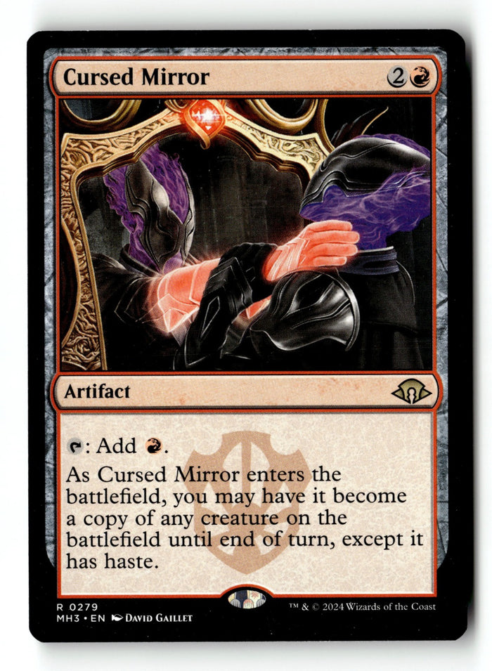 MTG Cursed Mirror Modern Horizons 3 LP Magic The Gathering