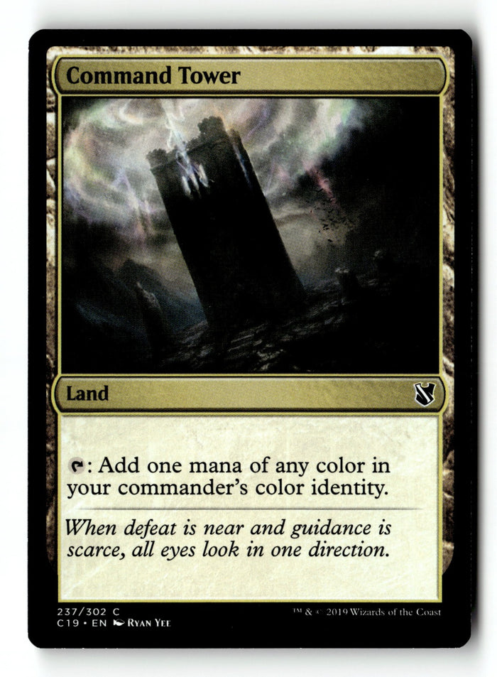 MTG Command Tower Commander 2019 LP Magic The Gathering