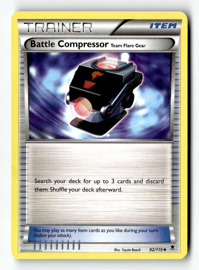 Pokemon Card Battle Compressor LP XY - Phantom Forces 92/119