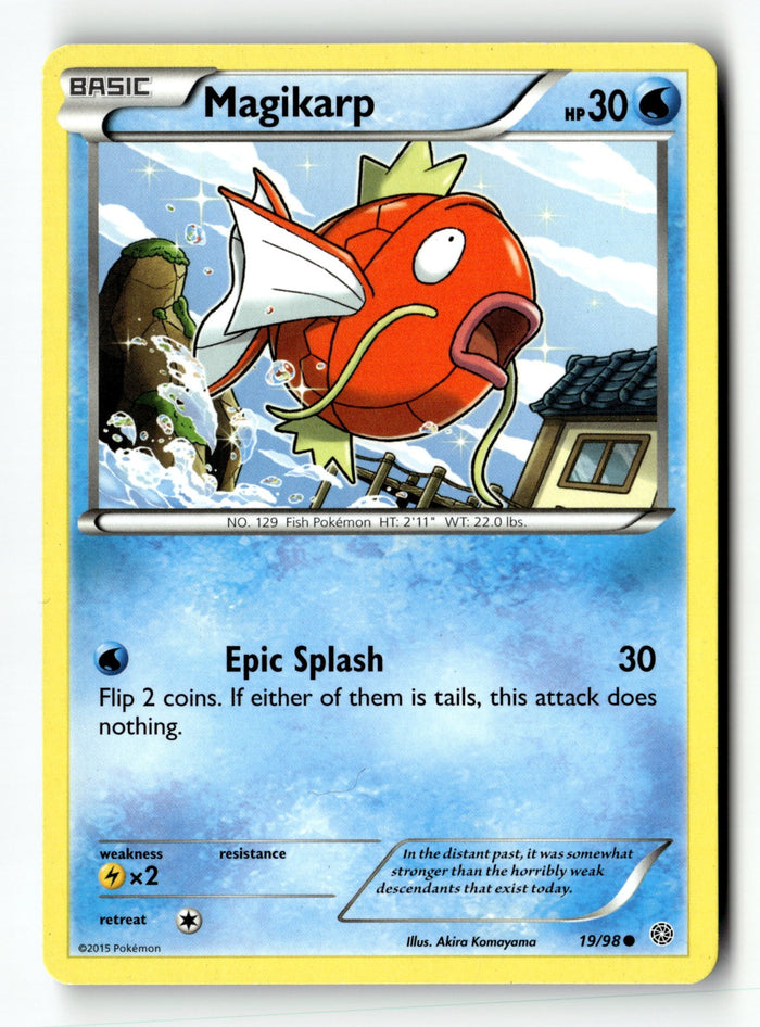 Pokemon Card Magikarp LP XY - Ancient Origins 19/98