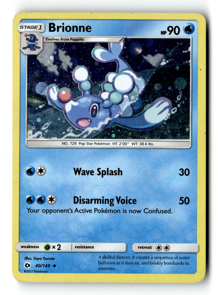 Pokemon Card Brionne - (Cosmos Holo) LP Promo 40/149