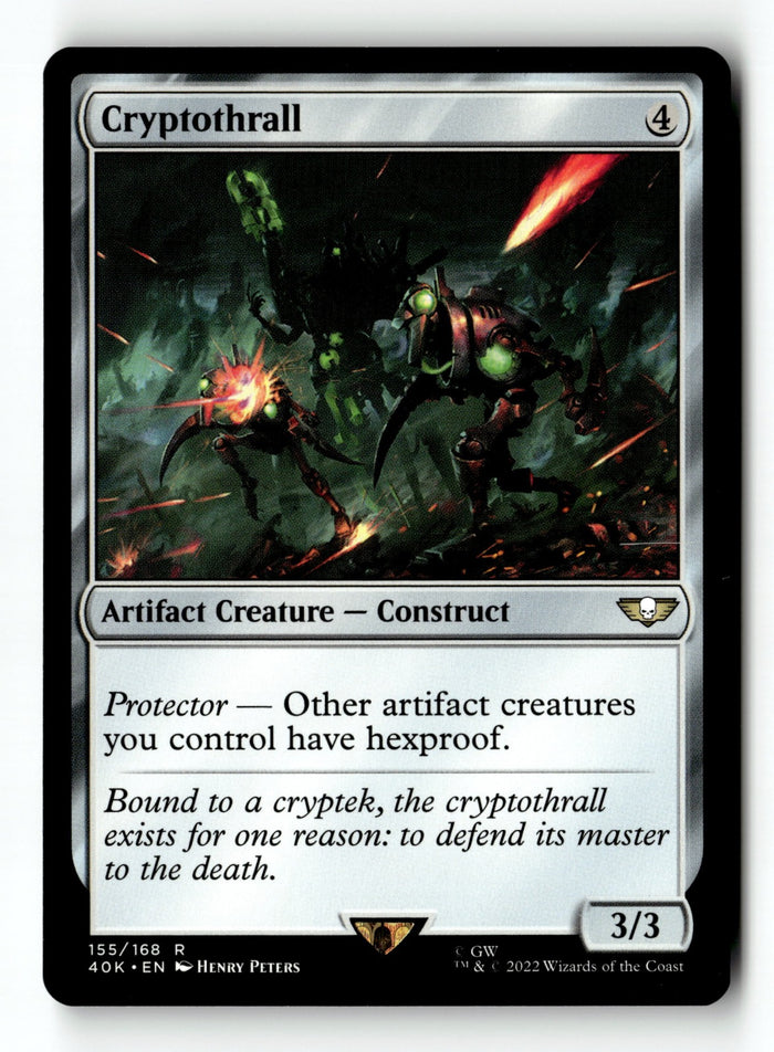 MTG Cryptothrall Universes Beyond: Warhammer 40,000 LP Magic The Gathering