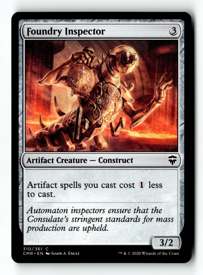 MTG Foundry Inspector Commander Legends LP Magic The Gathering