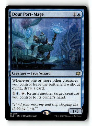 MTG Dour Port-Mage Bloomburrow LP Magic The Gathering