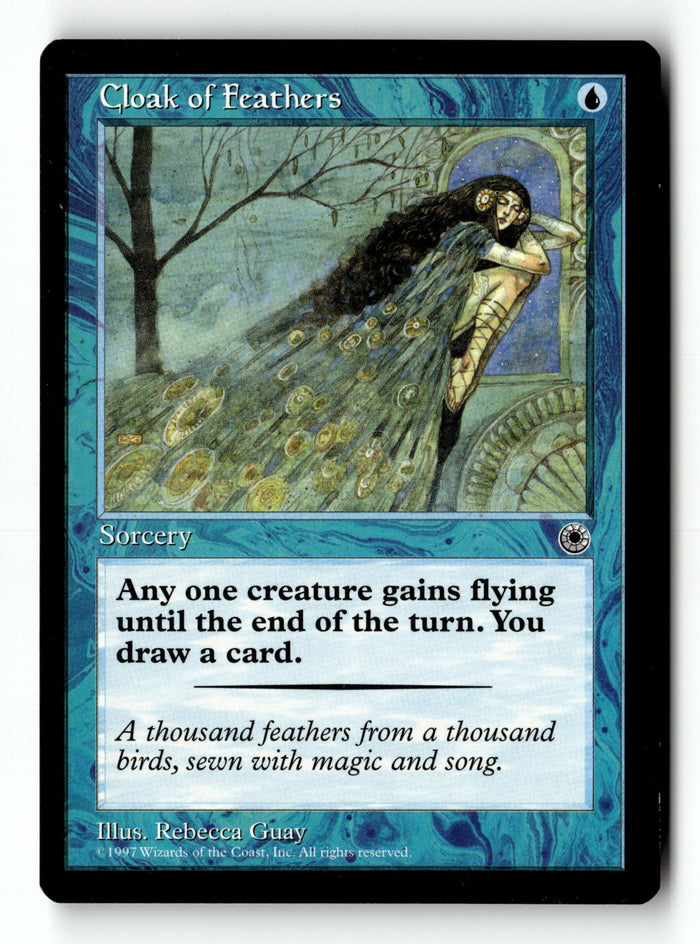 MTG Cloak of Feathers Portal LP Magic The Gathering