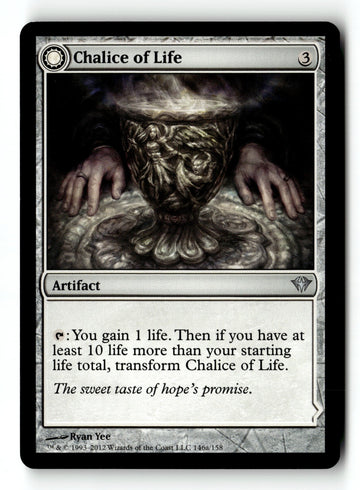 MTG Chalice of Life Dark Ascension LP Magic The Gathering