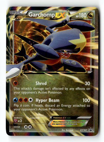Pokemon Card Garchomp EX - Holo LP XY Promos XY167