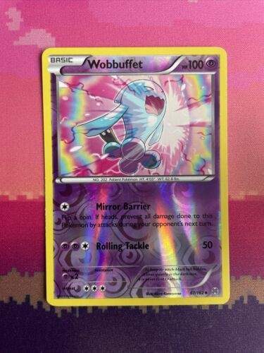 Pokemon Card Wobbuffet Breakthrough Reverse Holo Uncommon 67/162 Near Mint