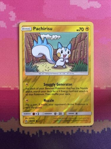 pokemon-card-pachirisu-ultra-prism-reverse-holo-common-49-156-near-mint