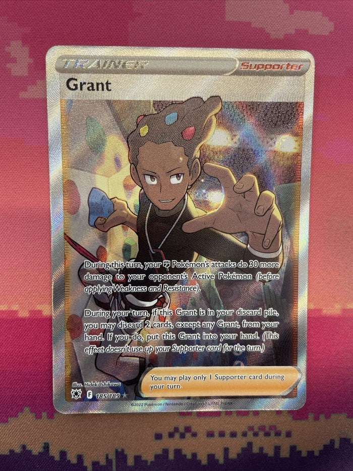 Pokemon Card Grant 185/189 Astral Radiance Ultra Rare Near Mint