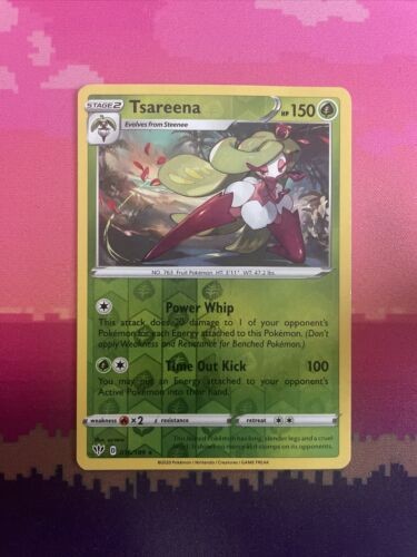 Pokemon Card Tsareena Darkness Ablaze Reverse Holo Rare 016/189 Near Mint
